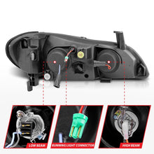 Load image into Gallery viewer, ANZO 2000-2004 Infiniti I30 Projector Headlights w/ Halo Chrome Headlights ANZO
