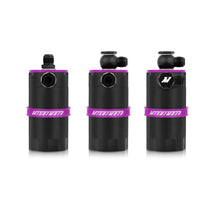 Load image into Gallery viewer, Mishimoto Universal Baffled Oil Catch Can - Purple Oil Catch Cans Mishimoto
