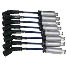 Load image into Gallery viewer, Moroso GM LS Ignition Wire Set - Ultra 40 - Unsleeved - Coil-On- 8in Wire - Blue Spark Plug Wire Sets Moroso
