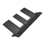 3D MAXpider 22-23 Rivian R1S Kagu 3rd Row Floormats - Black Floor Mats - Rubber 3D MAXpider   