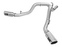 Load image into Gallery viewer, aFe Atlas Exhaust 4in Dual DPF-Back Al Steel w/ Pol Tips 16-17 GM Diesel Truck V8-6.6L (td) LML DPF Back aFe
