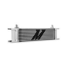 Load image into Gallery viewer, Mishimoto Universal -6AN 10 Row Oil Cooler - Silver Oil Coolers Mishimoto
