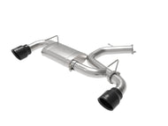 aFe Takeda Exhaust Axle-Back 19-20 Hyundai Veloster N 304SS Black Dual Tips Exhaust Axle Back aFe