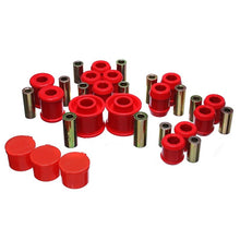 Load image into Gallery viewer, Energy Suspension 12-16 VW Passat / 07-16 VW EOS (1F) Rear Control Arm Bushing Set - Red Bushing Kits Energy Suspension

