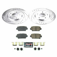 Power Stop 2018 Mitsubishi Eclipse Cross Rear Z23 Evolution Sport Brake Kit | K8434