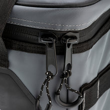 Load image into Gallery viewer, ARB Cooler Bag Charcoal w/ Red Highlights 15in L x 11in W x 9in H Holds 22 Cans Tow Straps ARB

