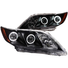 Load image into Gallery viewer, ANZO 2007-2009 Toyota Camry Projector Headlights w/ Halo Black Headlights ANZO
