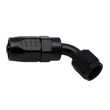 Load image into Gallery viewer, DeatschWerks 6 AN Female Flare Swivel 60-Degree Hose End CPE - Anodized Matte Black Fittings DeatschWerks

