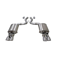 Load image into Gallery viewer, Corsa 2018-2023 Ford Mustang GT Fastback 5.0L 3in Sport Axle-Back Exhaust w/ 4in Polished Tips Axle Back CORSA Performance
