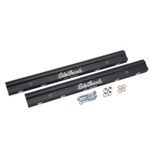 Load image into Gallery viewer, Edelbrock Fuel Rail Kit for Use w/ 70855 BBC Tunnel Ram Manifold (4) -8 An Female Ends Fuel Rails Edelbrock
