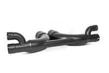 Load image into Gallery viewer, MBRP 14-19 Porsche GT3/GT3RS 3in Center Muffler Bypass 4in Tips - Black Coated Catback MBRP

