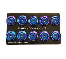 Load image into Gallery viewer, NRG Fender Washer Kit (TI Series) M6 Bolts For Plastic (TI Burn Washer/TI Burn Screw) - Set of 10 Hardware Kits - Other NRG
