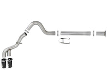 Load image into Gallery viewer, aFe Power 11-14 Ford F250/F350 6.7L Diesel Rebel XD 4in 409 SS DPF-Back Exhaust System - Black Tips DPF Back aFe
