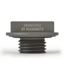 Load image into Gallery viewer, Mishimoto 87-01 Ford Mustang Hoonigan Oil Filler Cap - Silver Oil Caps Mishimoto
