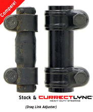 Load image into Gallery viewer, RockJock TJ/LJ/XJ/MJ Currectlync Steering System Bolt-On w/ 1 1/4in Dia. Tie Rod/Forged Drag Link Steering Knuckles &amp; Spindles RockJock
