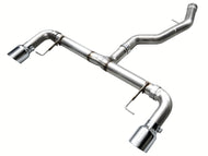 AWE 19-23 BMW 330i / 21-23 BMW 430i Base G2X Track Edition Axle Back Exhaust - Chrome Silver Axle Back AWE Tuning   