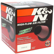 Load image into Gallery viewer, K&amp;N Filter Universal Air Filter Carbon Fiber Top With 6in Flange x 7.5in Base x 6in H Air Filters - Universal Fit K&amp;N Engineering   
