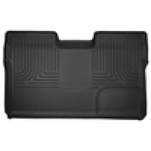 Load image into Gallery viewer, Husky Liners 09-14 Ford F-150 SuperCrew Cab X-Act Contour Second Row Seat Floor Liner - Black Floor Mats - Rubber Husky Liners
