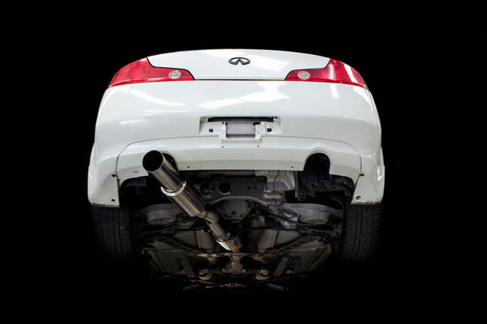 ISR Performance GT Single Exhaust - 03-07 Infiniti G35 Coupe Catback ISR Performance