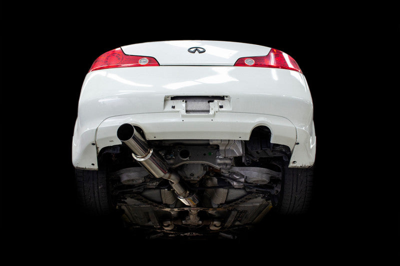 ISR Performance GT Single Exhaust - 03-07 Infiniti G35 Coupe Catback ISR Performance