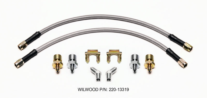 Wilwood Flexline Kit Front Bronco 66-77 Brake Line Kits Wilwood
