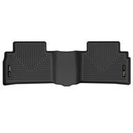 Husky Liners 2022 Hyundai Tuscon X-Act Contour Series 2nd Seat Floor Liner - Black Floor Mats - Rubber Husky Liners