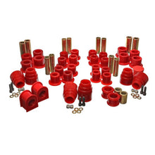 Load image into Gallery viewer, Energy Suspension 00-04 Ford Excursion 4WD Red Hyper-flex Master Bushing Set Bushing Kits Energy Suspension

