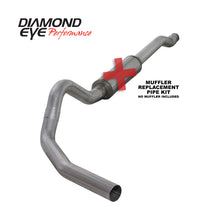 Load image into Gallery viewer, Diamond Eye KIT 4in CB MFLR RPLCMENT PIPE SGL AL: 03-07 FORD 6.0L F250/F350 (Extended Cab Only) Catback Diamond Eye Performance
