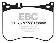 Load image into Gallery viewer, EBC 14+ Mercedes-Benz S550 4.7 Twin Turbo AMG Sport Pkg Redstuff Front Brake Pads Brake Pads - Performance EBC   

