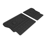 3D Maxpider 22-23 Genesis GV70 Kagu Cargo Liner- Black Seatback Floor Mats - Rubber 3D MAXpider   
