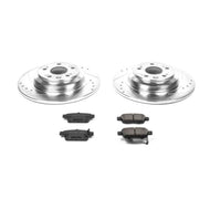 Power Stop 09-14 Acura TL Rear Z23 Evolution Sport Brake Kit Brake Kits - Performance D&S PowerStop   