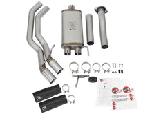 Load image into Gallery viewer, aFe Rebel Exhausts 3in SS Cat-Back 15-16 Ford F-150 EcoBoost V6 2.7/3.5L V8 5.0L w/ Black Tips Catback aFe

