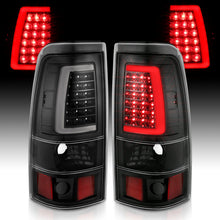 Load image into Gallery viewer, ANZO 2003-2006 Chevy Silverado 1500 LED Taillights Plank Style Black w/Clear Lens Tail Lights ANZO
