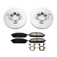 Power Stop 96-98 Nissan Pathfinder Front Z17 Evolution Geomet Coated Brake Kit Brake Kits - Performance Blank PowerStop