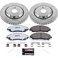Power Stop 14-16 Acura MDX Front Z36 Truck & Tow Brake Kit Brake Kits - Performance D&S PowerStop   