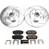 Power Stop 16-19 Hyundai Sonata Front Z23 Evolution Sport Brake Kit Brake Kits - Performance D&S PowerStop   
