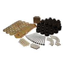 Load image into Gallery viewer, Energy Suspension Body Mount Set 1in Lift W/Hardware - Black Bushing Kits Energy Suspension
