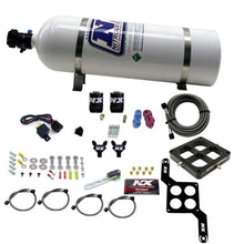 Load image into Gallery viewer, Nitrous Express Dominator Billet Crossbar Pro-Power Nitrous Kit (100-500HP) w/15lb Bottle Nitrous Systems Nitrous Express
