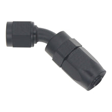 Load image into Gallery viewer, DeatschWerks 6AN Female Swivel 45-Degree Hose End CPE - Anodized Matte Black Fittings DeatschWerks
