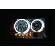 Load image into Gallery viewer, ANZO 1997-2004 Dodge Dakota Projector Headlights w/ Halo Black 1 pc Headlights ANZO

