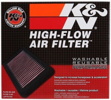 Load image into Gallery viewer, K&amp;N Replacement Panel Air Filter for 2015 Ford Mustang 2.3L L4/3.7L V6/5.0L V8 Air Filters - Drop In K&amp;N Engineering   
