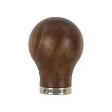Load image into Gallery viewer, Mishimoto Round Steel Core Wood Shift Knob - Walnut Shift Knobs Mishimoto
