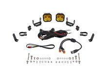 Load image into Gallery viewer, Diode Dynamics SS3 LED Bumper 1 3/4 In Roll Bar Kit Pro - Yellow Combo (Pair) Light Accessories and Wiring Diode Dynamics   
