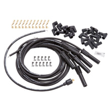 Load image into Gallery viewer, Edelbrock Spark Plug Wire Set Universal Flex Boots 500 Ohm Resistance 8 65mm Black Wire (Set of 9) Spark Plug Wire Sets Edelbrock
