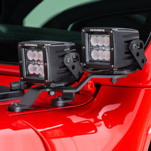 Load image into Gallery viewer, Go Rhino 18-20 Jeep Wrangler JL/JLU/Gladiator JT Light Mount - Two 3in Cubes Offset Light Mounts Go Rhino
