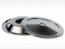 Load image into Gallery viewer, aFe MagnumFLOW Air Filters Round Racing A/F Chrome Top &amp; Base 14 w/7/8 Drop Air Filters - Universal Fit aFe

