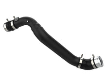 Load image into Gallery viewer, aFe Bladerunner Intercooler Cold Charge Pipe Black 3.5-2.75in 2021+ Ford F-150 V6-2.7L (tt) Intercoolers aFe
