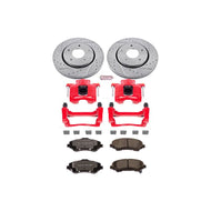 Power Stop 08-16 Chrysler Town and Country Front Z36 Truck & Tow Brake Kit w/Calipers Brake Kits - Performance D&S PowerStop   