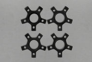 Ferrari 458/488/FF Wheel Spacers (Star Shape) - 14mm Front / 17mm Rear Steering & Suspension Capristo