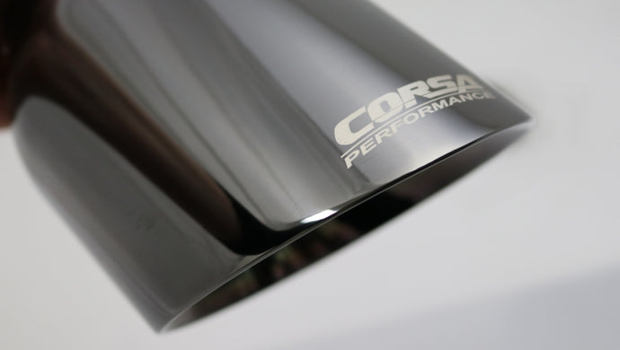 Corsa Single Universal 2.75in Inlet / 4.5in Outlet Black PVD Pro-Series Tip Kit Tips CORSA Performance   
